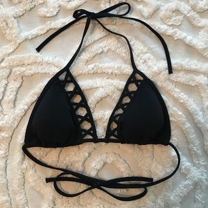 Black Victoria’s Secret Bikini Top